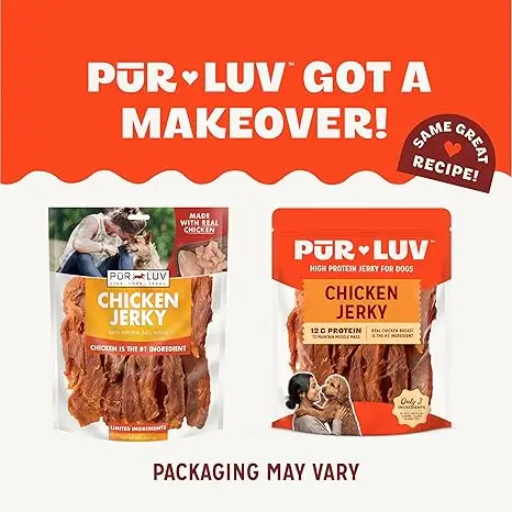 Pur Luv Chicken Jerky Dog Treats